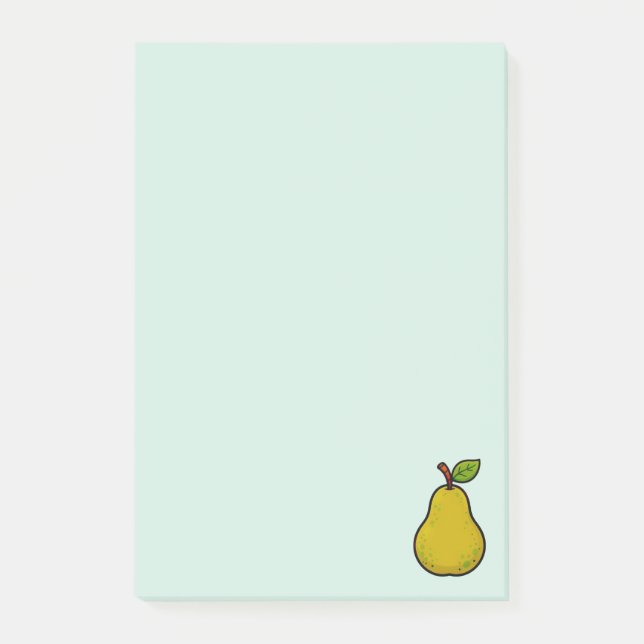 Post-it® Poire - Collection de Fruits - (Devant)