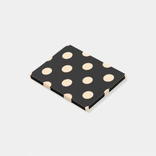 Post-it® Pois Black Cream