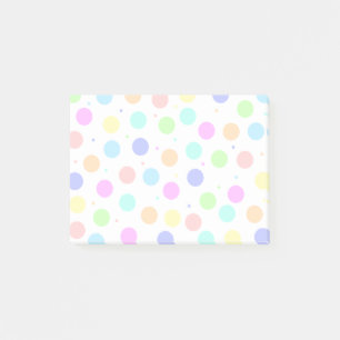 Post-it® Pois de couleur claire