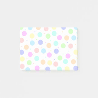 Post-it® Pois de couleur claire