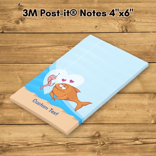Post-it® Poisson et appât amoureux (Créateur téléchargé)