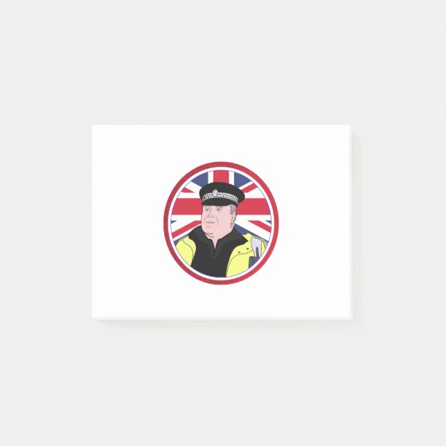 Post-it® Police britannique (Devant)