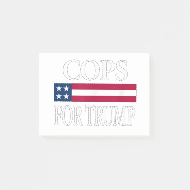 Post-it® policiers pour trump (Devant)