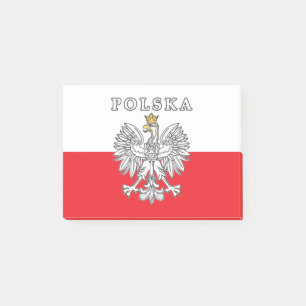 Post-it® Polska avec aigle polonais