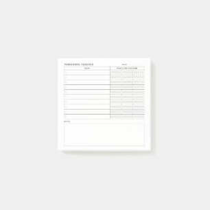 Post-it® Pomodoro Etude Habit Planner