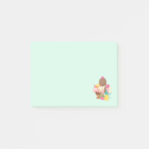 Post-it® Poncs de crème glacée avec arrosages