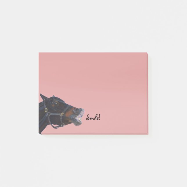 Post-it® Poney et un sourire (Devant)