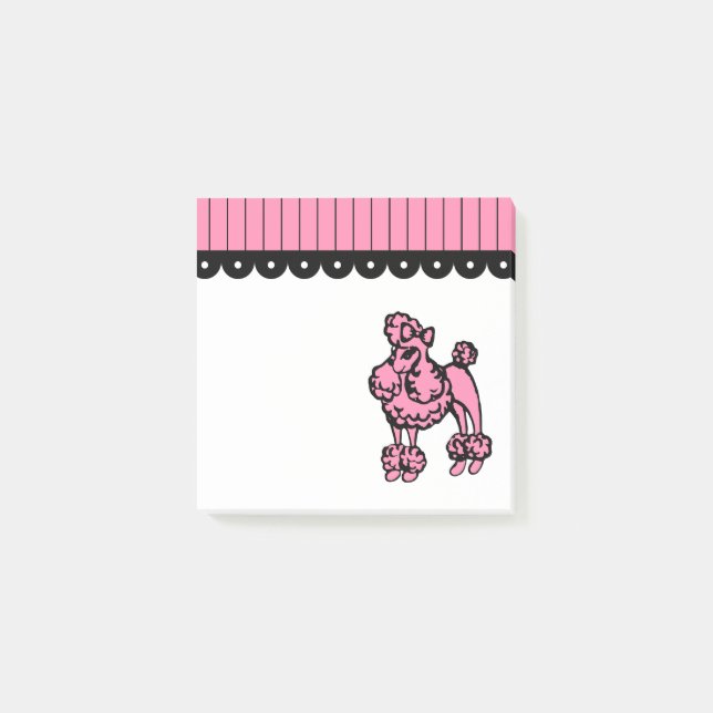 Post-it® Poodé rose Notes (Devant)