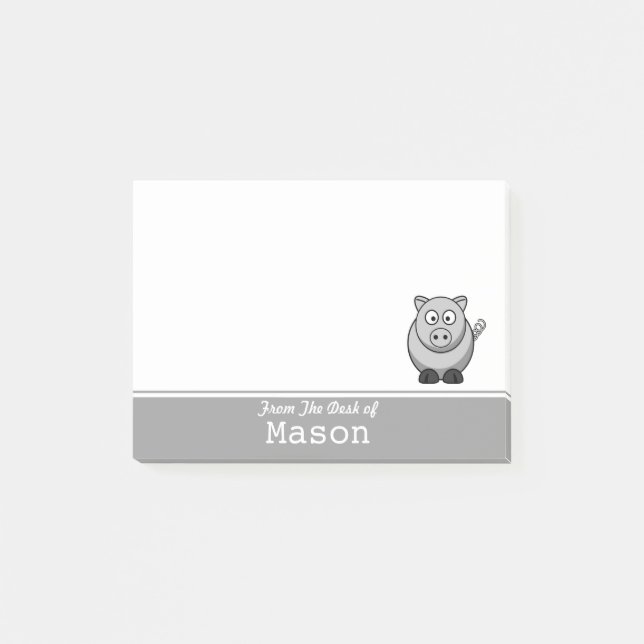 Post-it® Porc gras Funny personnalisé (Devant)