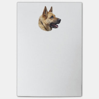 Post-it® Portrait alsacien de berger allemand