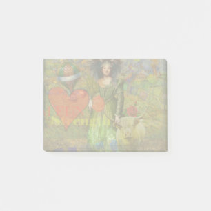 Post-it® Portrait gothique de femme classique vintage Taure