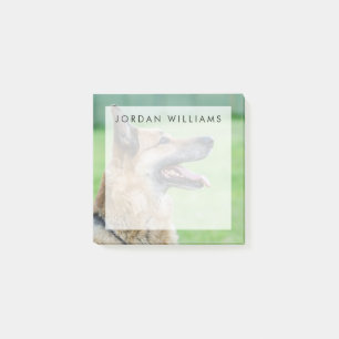 Post-it® Portrait latéral du berger allemand