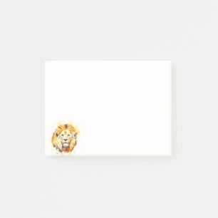 Post-it® Portrait peint de lion