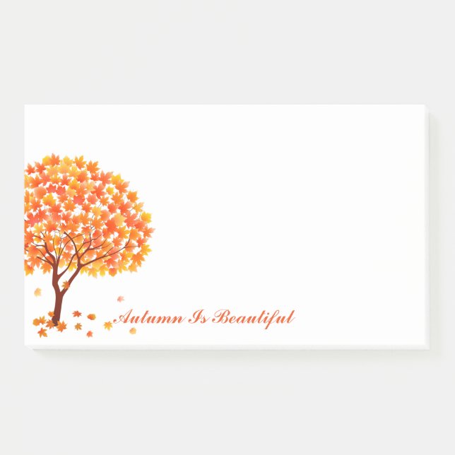 Post-it® Post d'automne Notes-automne est magnifique (Devant)