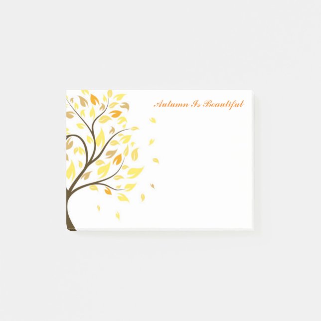Post-it® Post d'automne Notes-automne est magnifique (Devant)