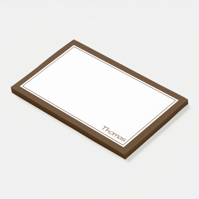 Post-it® Post Design It Note pour Thomas ou vous (Incliné)