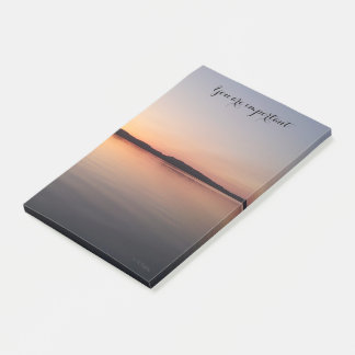 Post-it® Post it block med solnedgång