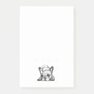 Post-it® Post-it de bouledogue de Frenchie