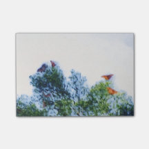 Post-it de papillons de monarque