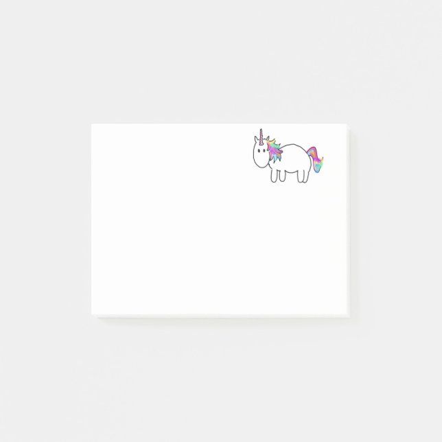 Post-it® Post-it licorne - pour des notes magiques (Devant)