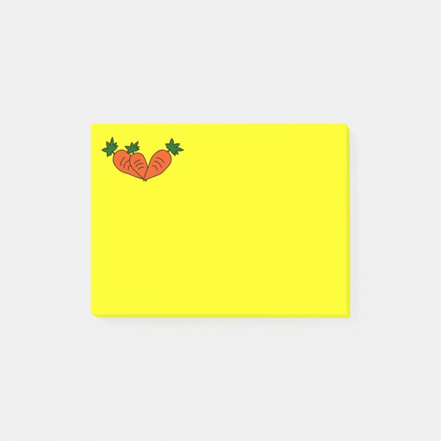 Post-it® Post-It-Note sur carottes personnalisées (Devant)