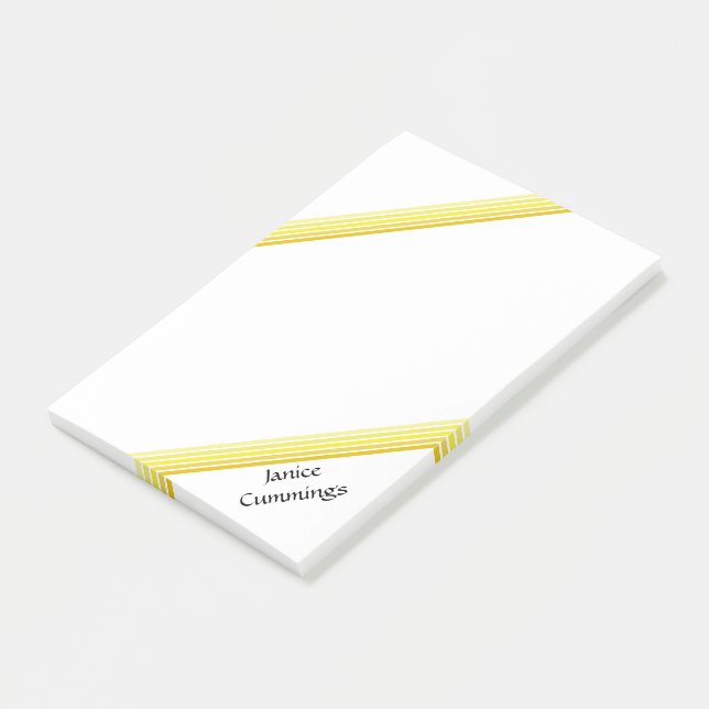 Post-it® Post-it Note - Tons de Jaune (Incliné)