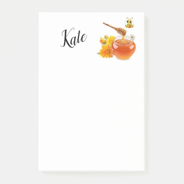 Post-it® Post-it Notes Abeille (Devant)