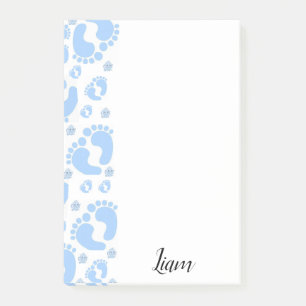 Post-it® Post-it Notes Baby Feet Boy Elephant