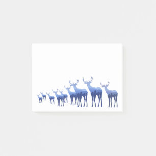 Post-it® Post-it-Notes-Cerf bleu