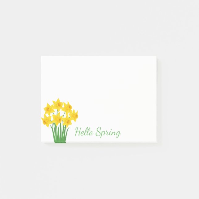 Post-it® Post-it-Notes-Daffodils (Devant)