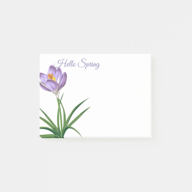 Post-it® Post-it-Notes de Crocus Spring (Devant)