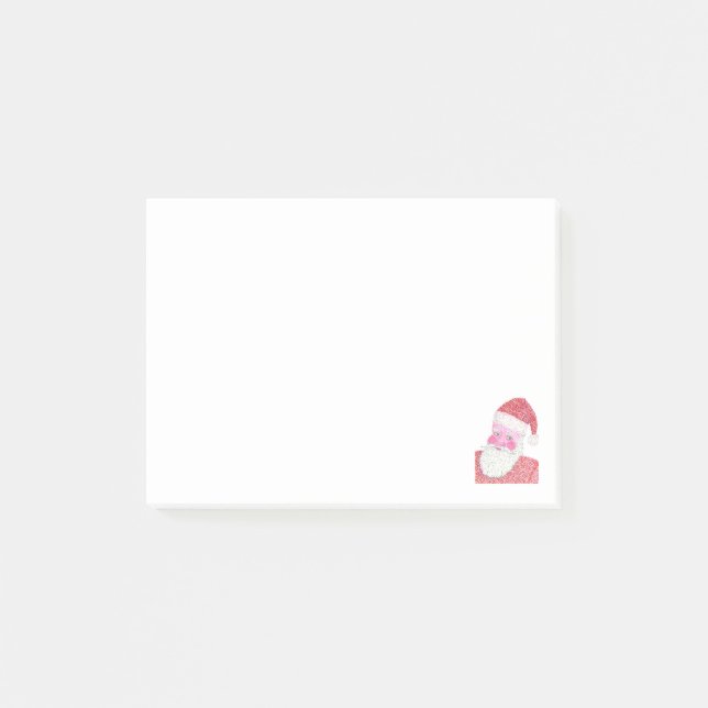 Post-it® Post It Notes de Pointillism Santa Claus (Devant)