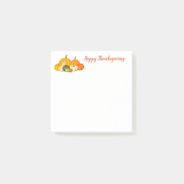 Post-it® Post-it-Notes de Thanksgiving (Devant)