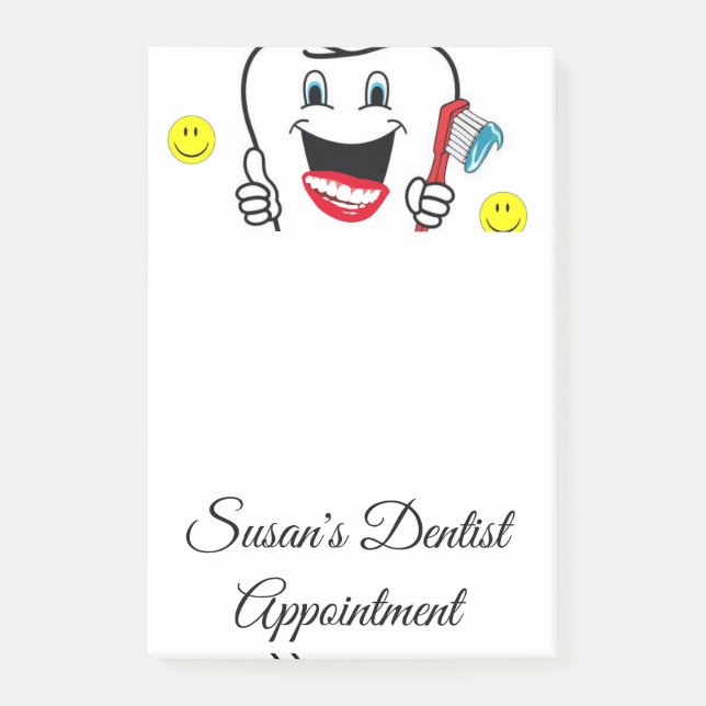 Post-it® Post-it Notes Dentist (Devant)