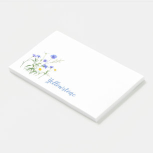 Post-it® Post-it-Notes des Fleurs sauvages de Yellowstone