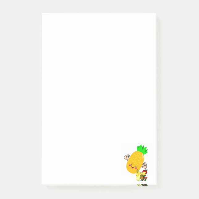 Post-it® Post-it Notes Fruit ananas (Devant)