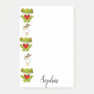 Post-it® Post-it Notes Grenouilles Poulet fraise