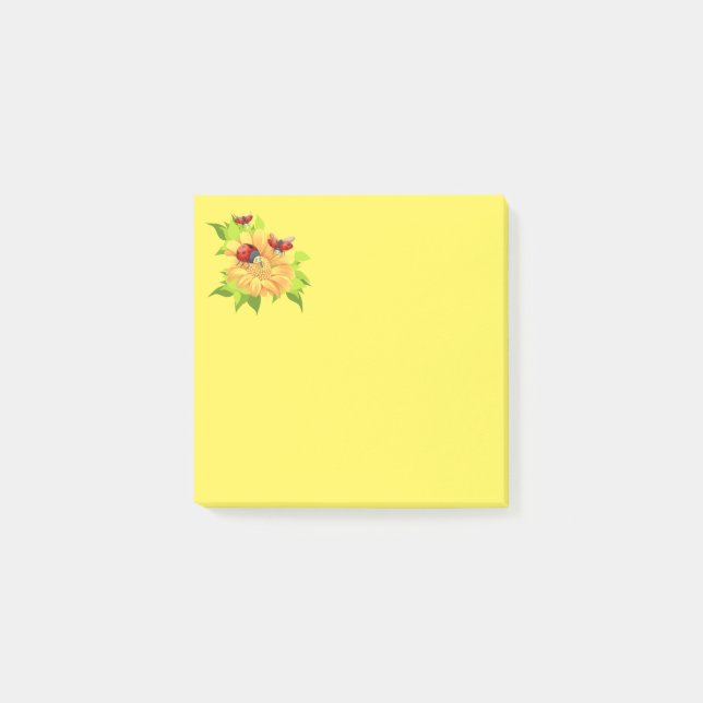 Post-it® Post-it-Notes-Ladybugs (Devant)