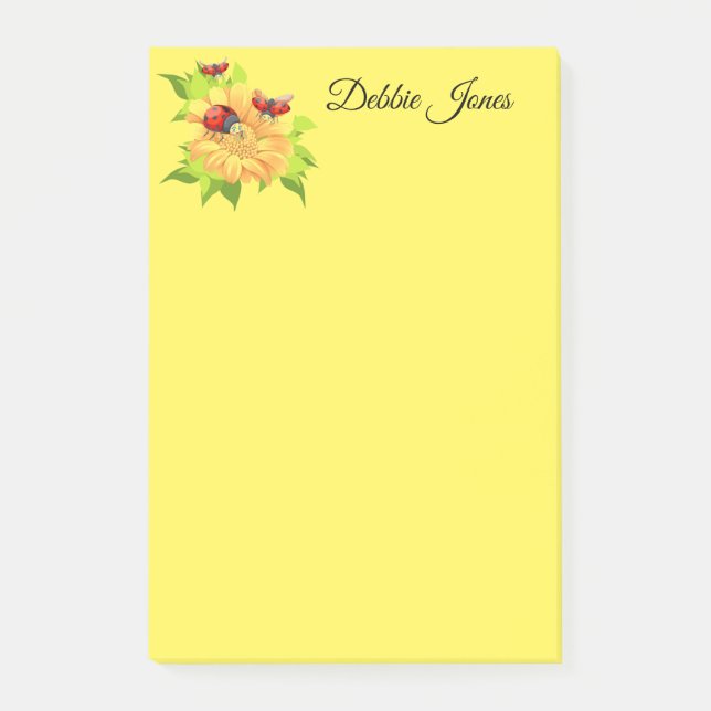 Post-it® Post-it-Notes-Ladybugs (Devant)