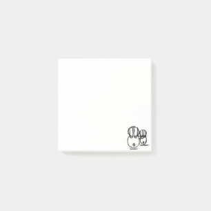 Post-it® Post-it Notes   Lapin Couple Mignon