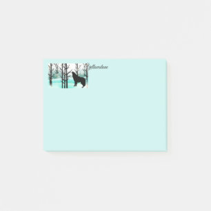 Post-it® Post-it-Notes Loup de Yellowstone