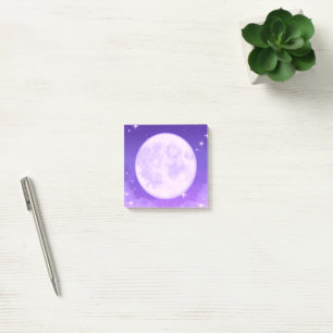 Post-it® Post-It Notes Papeterie Pleine lune violet