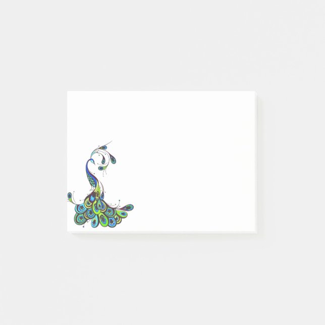 Post-it® Post-it-Notes Peacock (Devant)