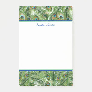 Post-it® Post-it Notes-Peacock Feathers Post-it Notes