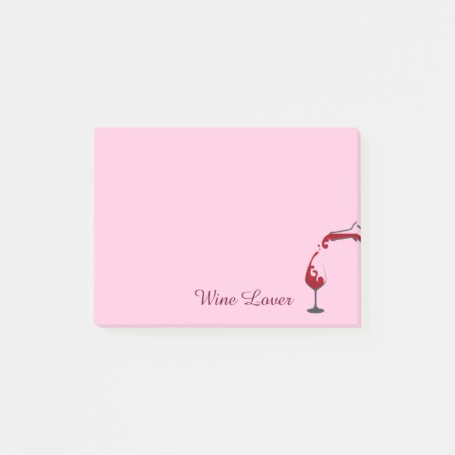 Post-it® Post-it-Notes pour l'amateur de vin (Devant)