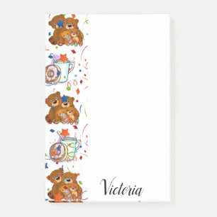 Post-it® Post-it Notes Teddy Bear