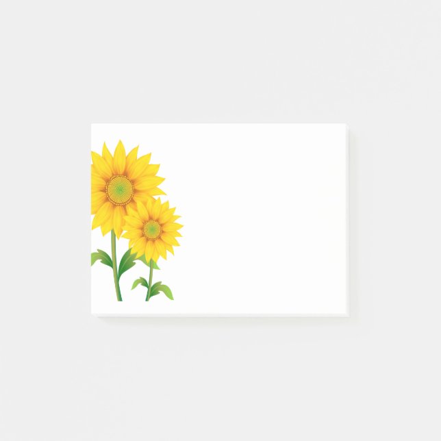 Post-it® Post-it-Notes-Tournesols (Devant)