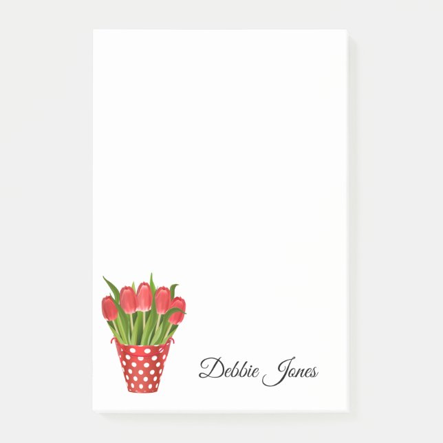 Post-it® Post-it-Notes-Tulips (Devant)