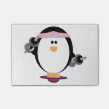 Post-its d'ascenseur de pingouins