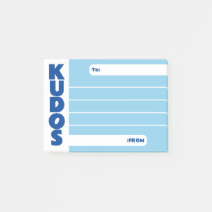 Post-it® Post-its faits sur commande de reconnaissance des